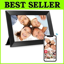 Frameo Digital Photo Frame for Parents, Grandparents