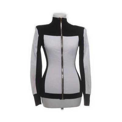 Balmain x H&M, Strickjacke, Damen, Größe: 36, Schwarz/Weiß #vzL