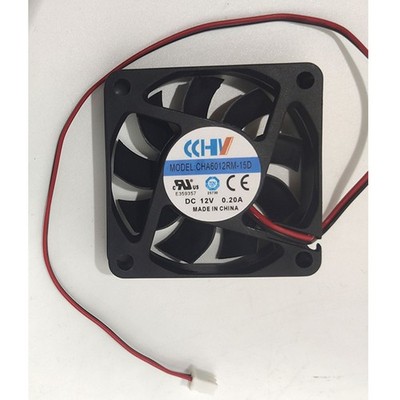 1PCS New CCHV CHA6012RM-15D DC12V 0.20A 2 pin chassis fan#QW