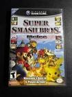 Nintendo Super Smash Bros. Melee. Tested W/Case (No Manual) - Nintendo GameCube