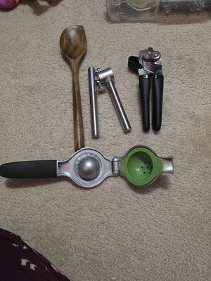 Good Cook Kitchen Utensil Tools Set Mint Opener Juicer Spatula Peeler