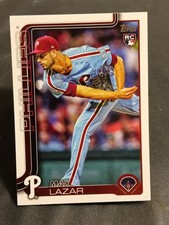 2025 Topps Update Series #US194 Max Lazar (RC) Philadelphia Phillies 