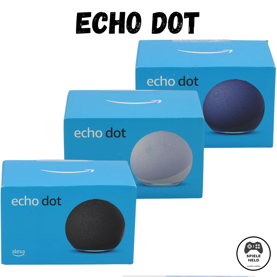 Amazon Echo Dot 5. Gen.  Smarter WLAN- und Bluetooth-Lautsprecher Alexa