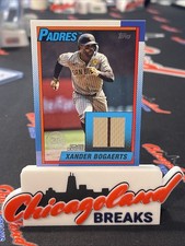 2025 Topps Relic #T90R-XB Xander Bogaerts Game Used Pinstripe Patch Padres AD