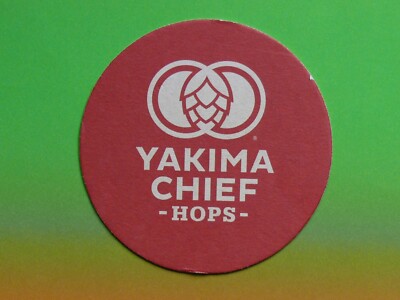 YAKIMA CHIEF HOPS   -  Hopfen aus den  Yakima - USA  Bierdeckel   NEU