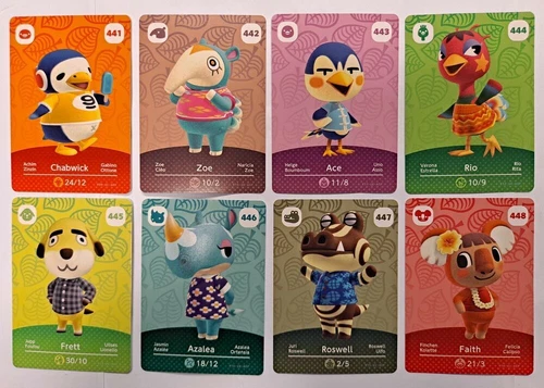 Series 5 Cards Cards 401 - 448 Animal Crossing Amiibo Series For Nintendo Switch - 第 2/70 張圖片