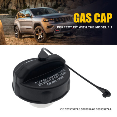 #ad Fuel Filler Cap Gas For W Tether Chrysler Dodge Ram Jeep Cherokee 52030377AB $10.99