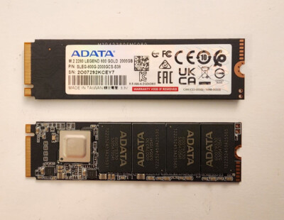 ADATA LEGEND 800 GOLD 2TB M.2 2280 NVME Internal SSD