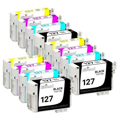 T127 Fits Epson T127 Series Ink for use with Workforce WF-3520 WF-3530 WF3540 - Picture 6 of 6