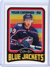 2024-25 O-Pee-Chee OPC Yegor Chinakhov Retro - Columbus Blue Jackets