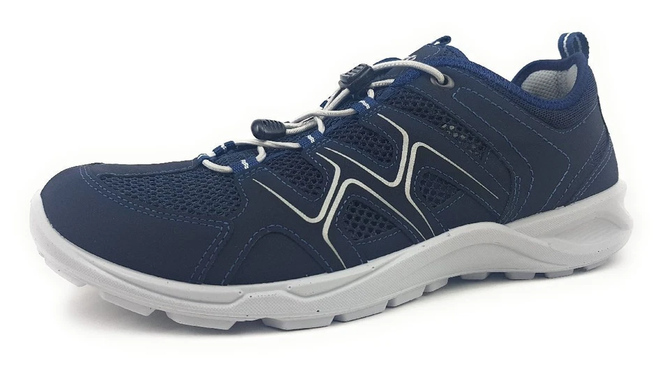 Ecco Terracruise Herrenschuhe Sneaker Slipper Blau Freizeit - Bild 3 von 3