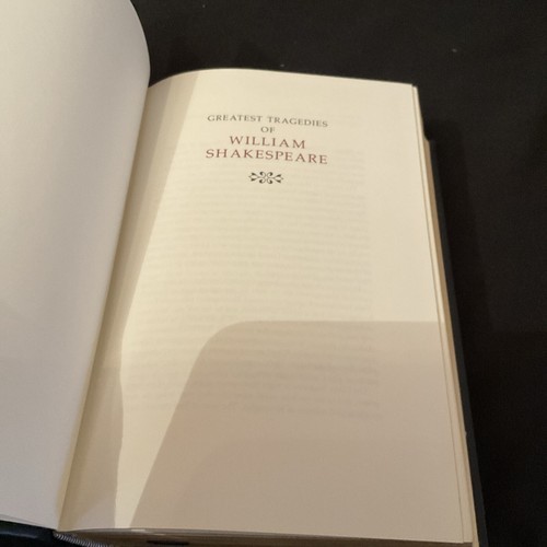 Franklin Library Oxford Große Bücher der Welt Tragödien von William Shakespeare - Bild 10 von 15