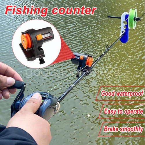 Fishing Counter 0-999M Depth Counter Line Sounder Outdoor Length Meter Counter - Picture 2 of 20