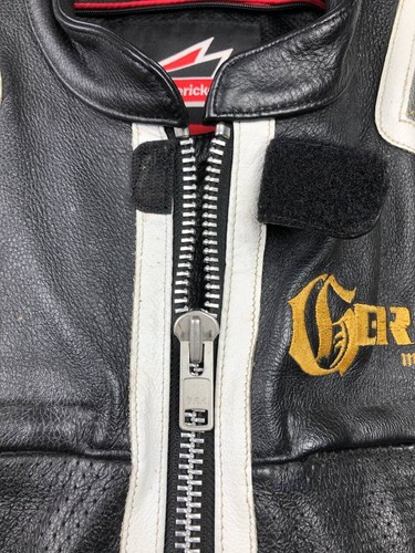 90s Hein Gericke Leather Moto Biker Jacket Avant Garde y2k Cycle Motorgear S Siz - Picture 5 of 14