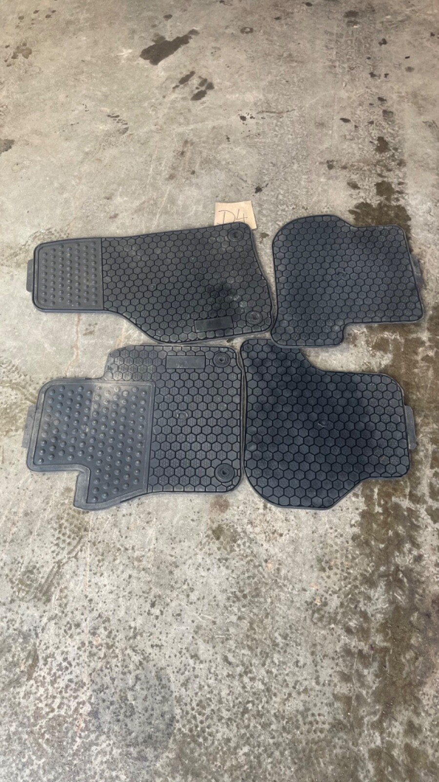 OEM Front & Rear All Season Monster Floor Mats For VW Golf GTI MK6 R32