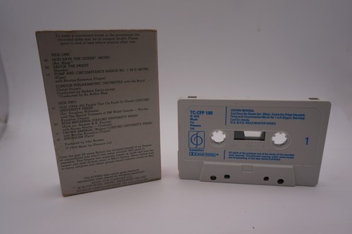 Crown Imperial Cassette Tape Royals Coronation Philharmonic Orchestra Queen King - Picture 2 of 2