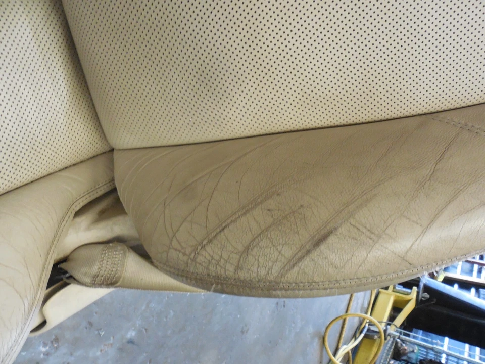 Asiento conductor delantero izquierdo beige 03-08 mercedes-benz r230 sl500 sl600 solo recogida Foto 3 de 4