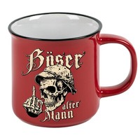 Lobo Negro Becher Tasse Mug Cup BöSer Alter Mann Kaffeebecher