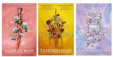 This Woven Kingdom 3 Books Set by Tahereh Mafi Infinite Threads & Twisted Glory