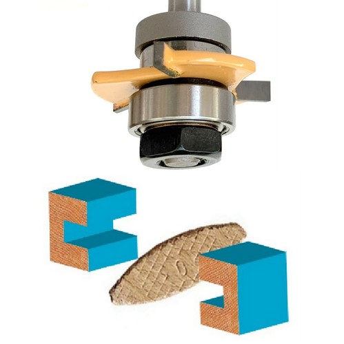 1 pc 1/4" SH Biscuit #0 Slotting 5/32"x5/16" Joint Assembly Router Bit sct-888 - Picture 6 of 12