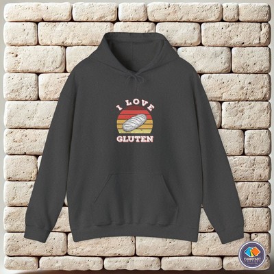 I love gluten free vegan bread loaf Unisex Hoodie
