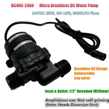 5-24V Micro DC water circulation pump 6M, 900LPH Low noise Cooling water system
