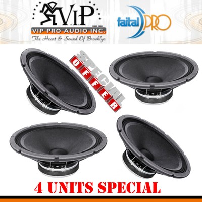 faital pro 10 inch midrange