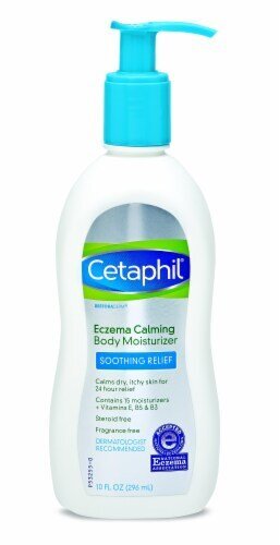 Cetaphil Soothing Relief Eczema Calming Body Moisturizer, 10 fl oz