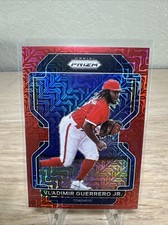 VLADIMIR GUERRERO JR. #/149 RED MOJO 2022 Panini Prizm Baseball #76 Blue Jays