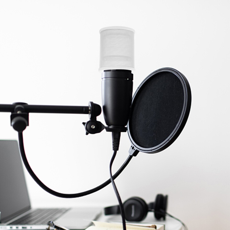 Microphone Pop Filter Handheld Mic Windscreen Cover U Shaped Microphone