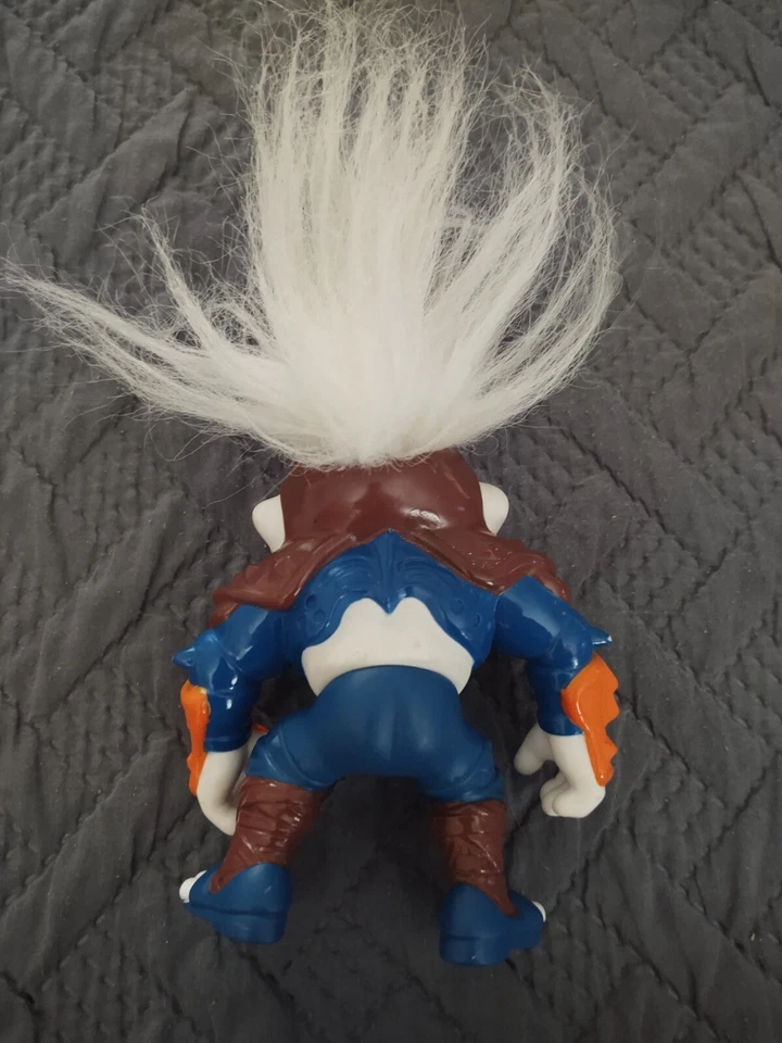 Vintage Battle Trolls Roadhog Troll Action Figure 1992 Hasbro - 5" Tall  - Imagem 2 de 2