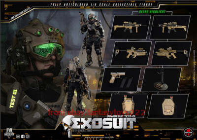 1:6 SoldierStory SS122 Articulated EXO Skeleton Test-01