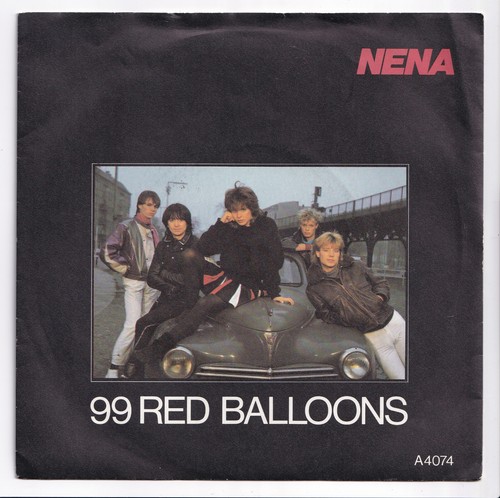 (AH349) Nena, 99 Red Balloons - 1983 - 7 inch vinyl