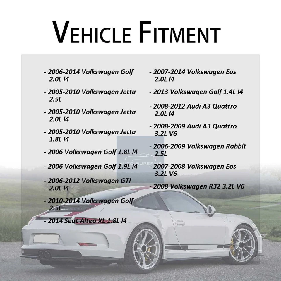Juego de cables de freno de estacionamiento traseros 2 piezas para Audi A3 Quattro 2008-2012 Foto 2 de 4