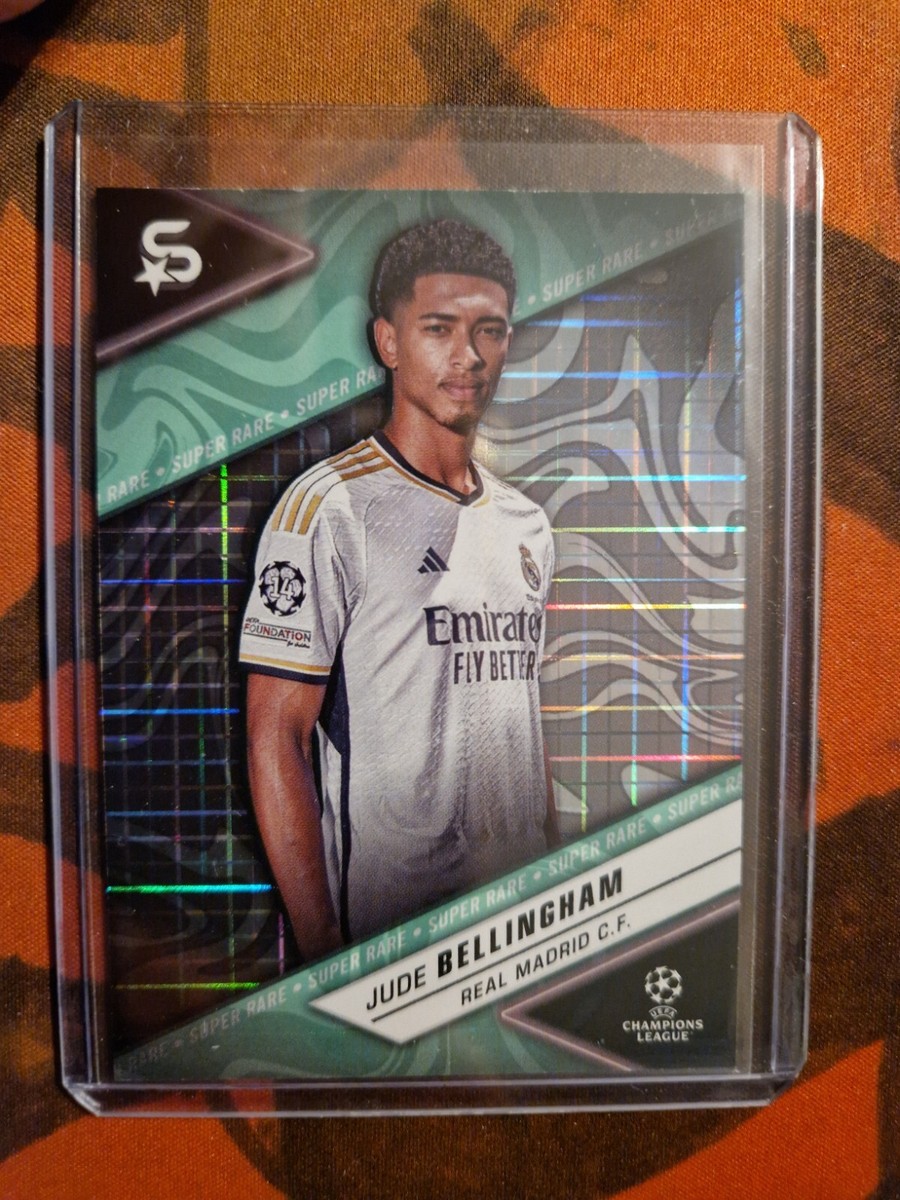 Jude Bellingham 2023-24 TOPPS SuperStars #136 SUPER RARE 139 Jude Bellingham 2023-24 TOPPS SuperStars #136 SUPER RARE 139