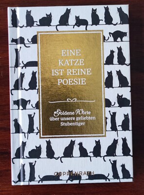 NEU! Eine Katze ist reine Poesie: Goldene Worte No. 10 | Goldschnitt
