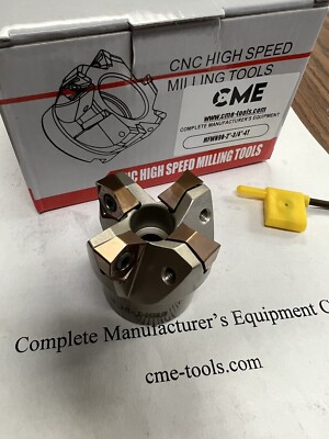 2'' 90 degree MFWN90 face mill, w. Kyocera WNMG080616 inserts #506-WNMG2