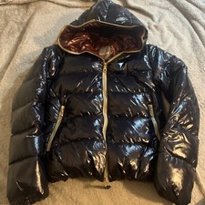 Womens Duvetica Down Puffer Coat  Short Jacket It 42 S Euc