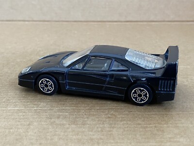 Bburago Ferrari F40 1/24 ブラック Burago FERRARI F40 (1997) Diecast Model Black Car w/ Display Stand