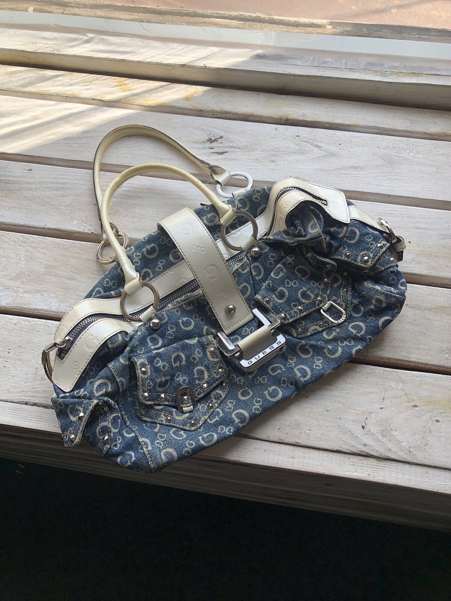 90s Guess Avant Garde Womens Medium Handle Bag Archive y2k Vintage  