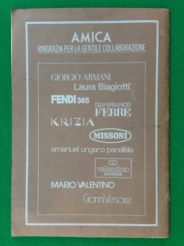 ALBUM Figurine Sticker AMICA 50 ANNI DI MODA fashion (ITA 1986) Completo 100% !! - Foto 11 di 11