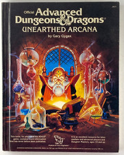 Official Advanced Dungeons & Dragons Unearthed Arcana # 2017 TSR AD&D (READ)