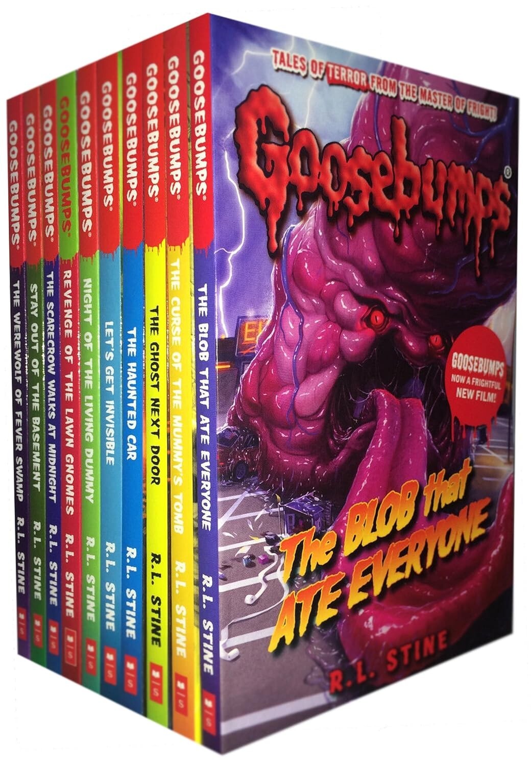 R.L. Stine Goosebumps Horrorland Series Collection 10 Books Set inc Classic Cove