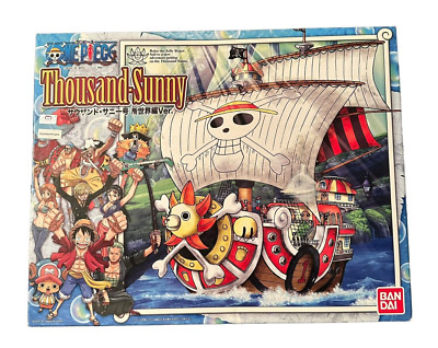 One Piece Thousand Sunny Ship New World Ver LTD Plastic Model Unused Bandai