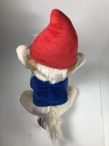 Gund Plush Buddy Boo Puppy Dog Pomeranian Santa Hat Christmas 9” Blue Shirt - Picture 6 of 9