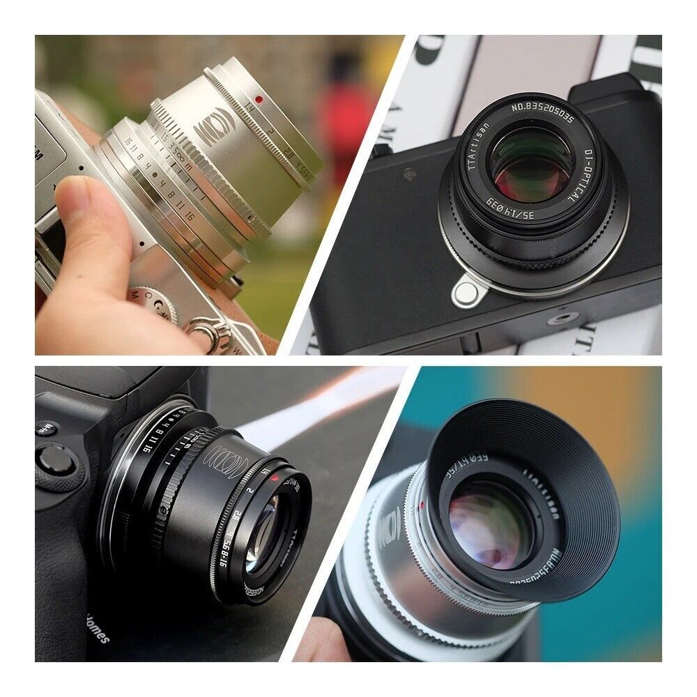 TTArtisan 35mm APS-C Lens for Canon RF Mount Cameras R7 R10