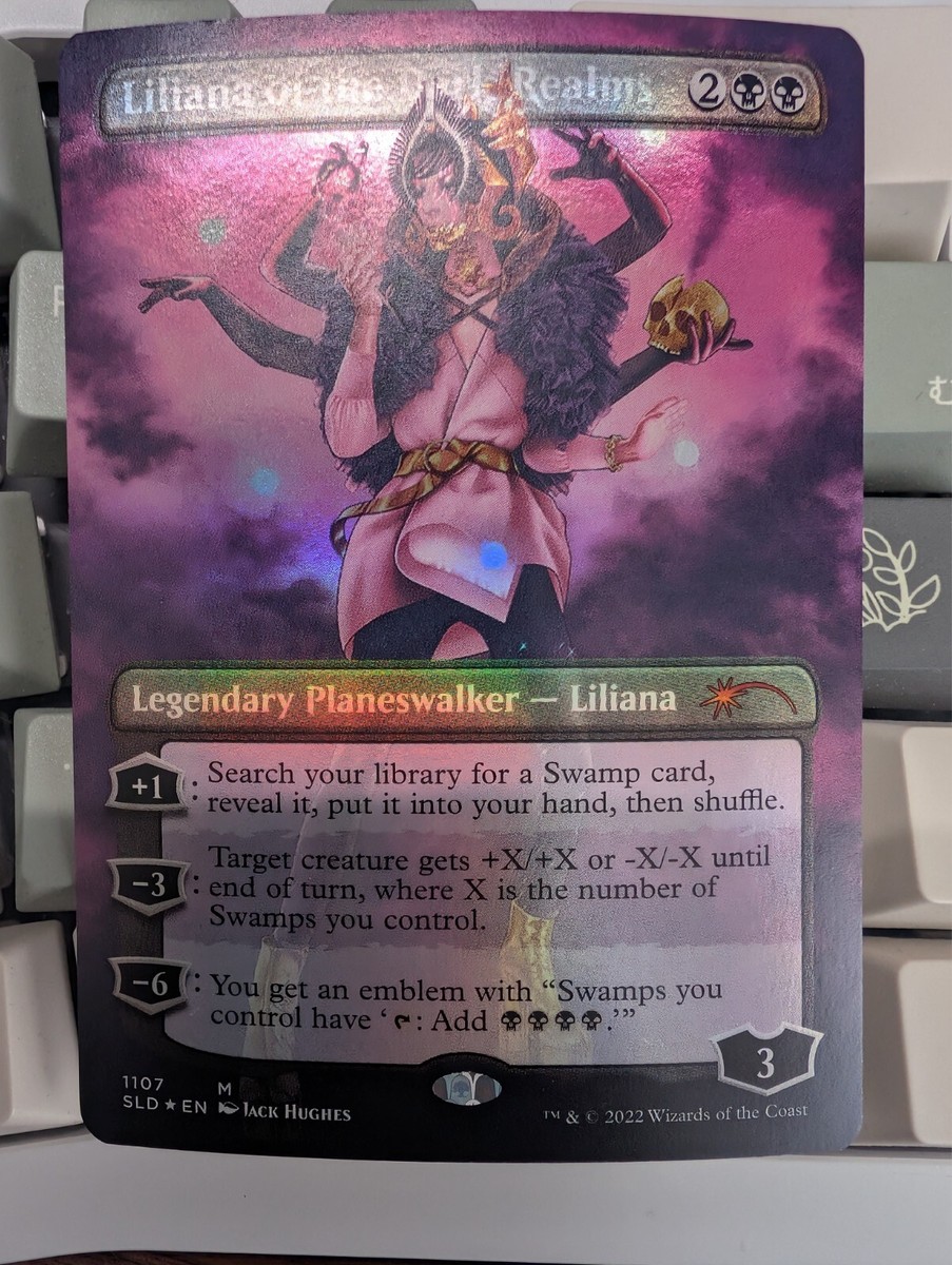 Liliana of the Dark Realms #1107 FOIL (Borderless) Secret Lair