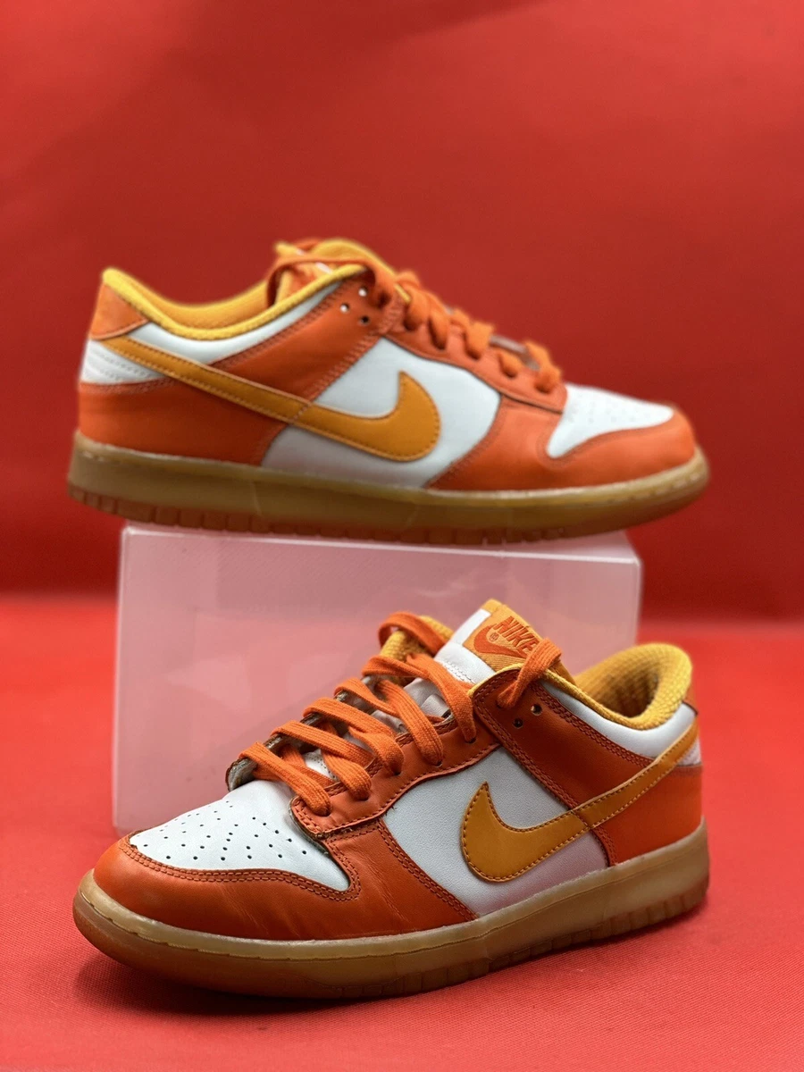 Las mejores ofertas en Nike Dunk Low White Orange Blaze W | eBay