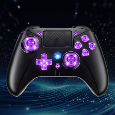 Wireless Controller For Sony PlayStation 4 Dual Shock PS4 Game Console - BLACK