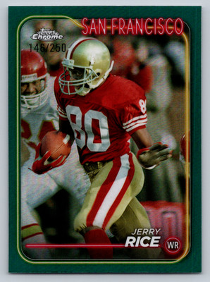 2024 Topps Chrome JERRY RICE #176 (NFL006)